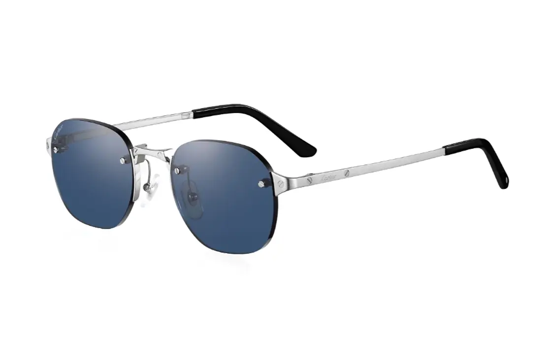 Картье металлические солнцезащитные очки неправильной формы унисекс серебристые
Картье металлические солнцезащитные очки неправильной формы унисекс серебристые