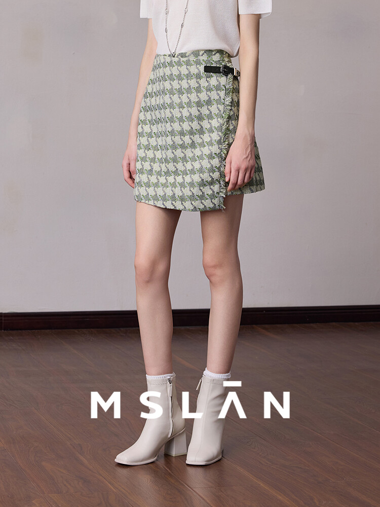 Юбка Qianjin Xiaoxiang Mslan твидовая, зеленый
Юбка Qianjin Xiaoxiang Mslan твидовая, зеленый