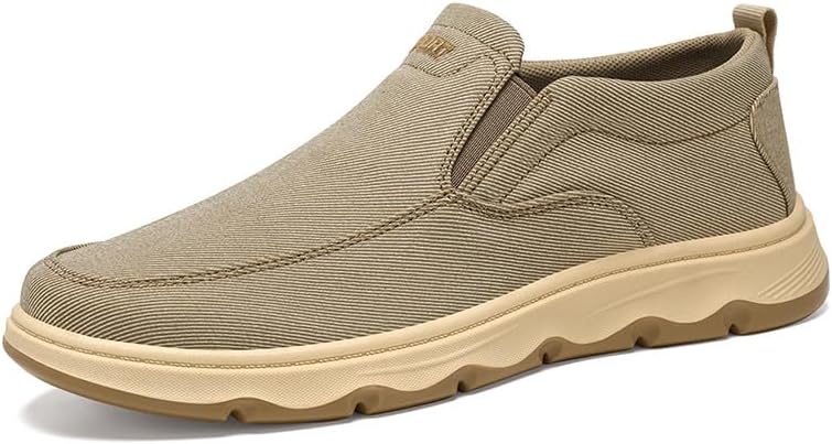 Мужские слипоны, канвасовые лоферы с поддержкой свода стопы, обувь для ходьбы дома и на улице Soft Time Toy, хаки
Мужские слипоны, канвасовые лоферы с поддержкой свода стопы, обувь для ходьбы дома и на улице Soft Time Toy, хаки