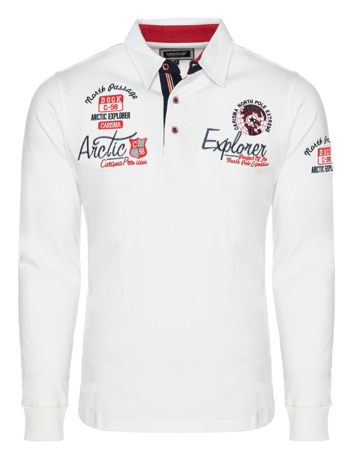 Поло CARISMA Langarm Polo, белый
Поло CARISMA Langarm Polo, белый