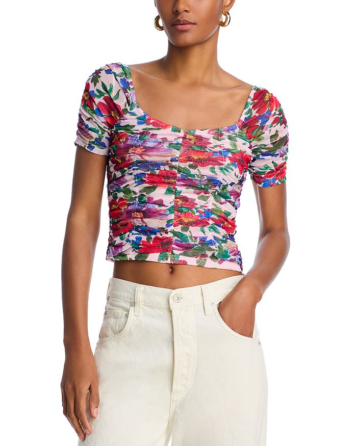 Цветочный сетчатый топ - эксклюзив AQUA, мультиколор
Цветочный сетчатый топ - эксклюзив AQUA, мультиколор