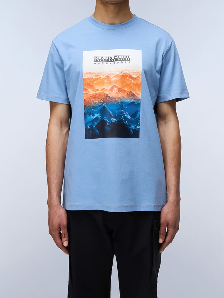 Футболка Napapijri, светло-синий
Футболка Napapijri, светло-синий