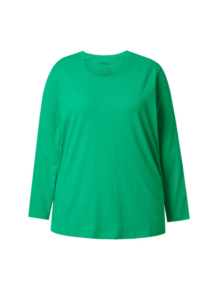 Рубашка изумрудно-зеленого цвета Ulla Popken
Рубашка изумрудно-зеленого цвета Ulla Popken