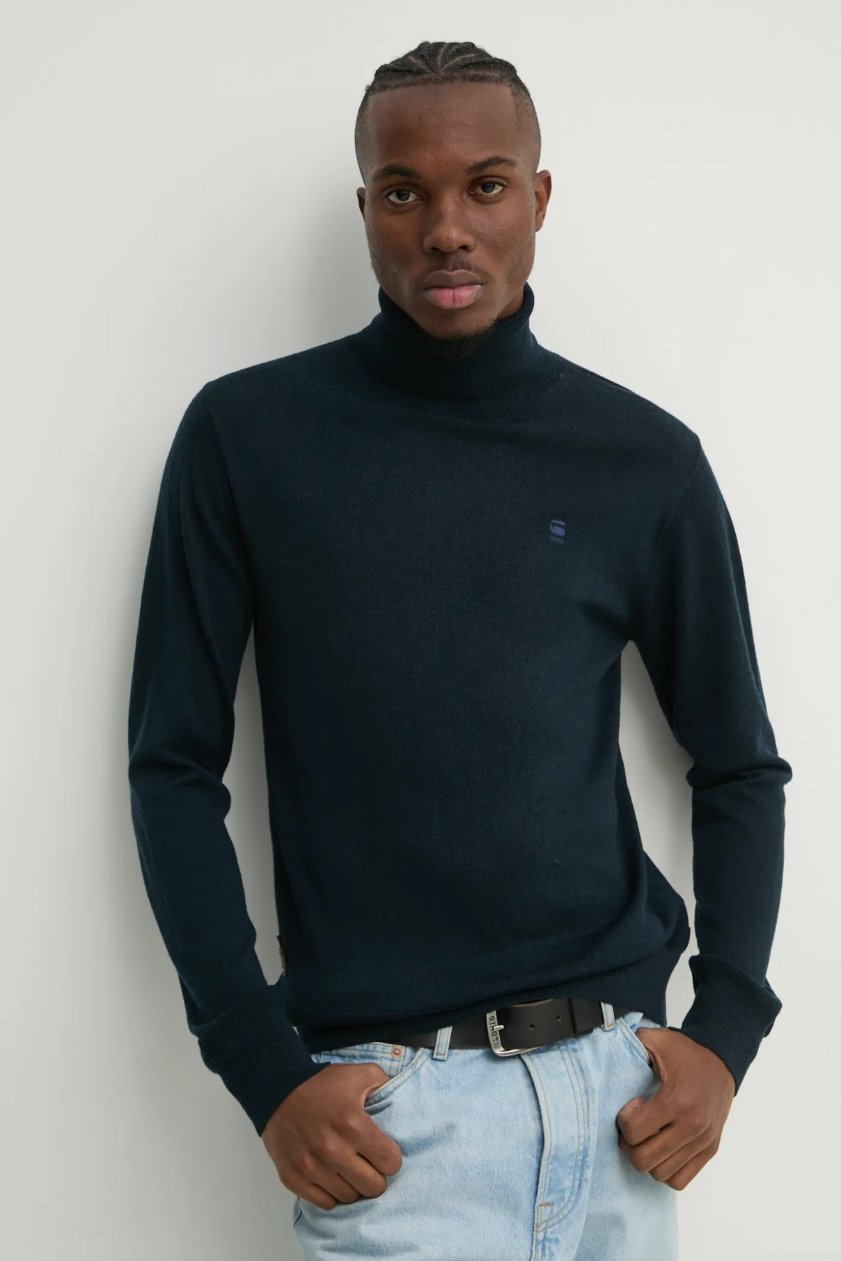 Шерстяной свитер G-Star Raw, темно-синий
Шерстяной свитер G-Star Raw, темно-синий