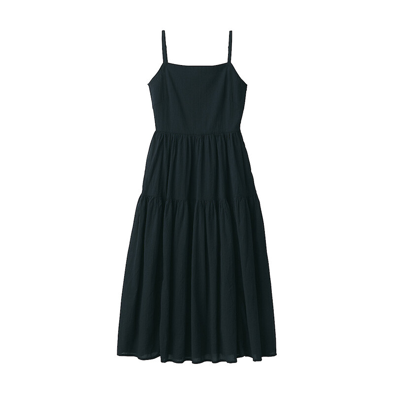 Платье Muji на подтяжках, темно-синий
Платье Muji на подтяжках, темно-синий