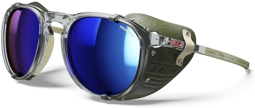 Очки Julbo Millenium Glacier для мужчин и женщин со съемными боковыми щитками для походов, снега/бликов - 100% защита от УФ-излучения, Translucent / Beige Frame - Light Brown W/ Blue Mirror Lens (Reactiv 2-4)
Очки Julbo Millenium Glacier для мужчин и женщин со съемными боковыми щитками для походов, снега/бликов - 100% защита от УФ-излучения, Translucent / Beige Frame - Light Brown W/ Blue Mirror Lens (Reactiv 2-4)