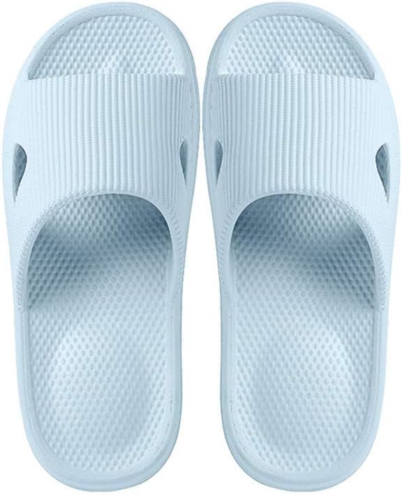 Шлепанцы для женщин и мужчин, нескользящие Bininbox, светло-голубой
Шлепанцы для женщин и мужчин, нескользящие Bininbox, светло-голубой