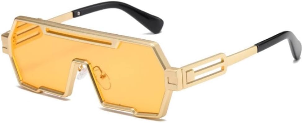 MUTYNE Винтажные солнцезащитные очки в стиле стимпанк для мужчин, квадратные линзы, панк-очки для женщин, металлическая оправа, модные ретро-очки, защита от УФ-излучения UV400, C3
MUTYNE Винтажные солнцезащитные очки в стиле стимпанк для мужчин, квадратные линзы, панк-очки для женщин, металлическая оправа, модные ретро-очки, защита от УФ-излучения UV400, C3