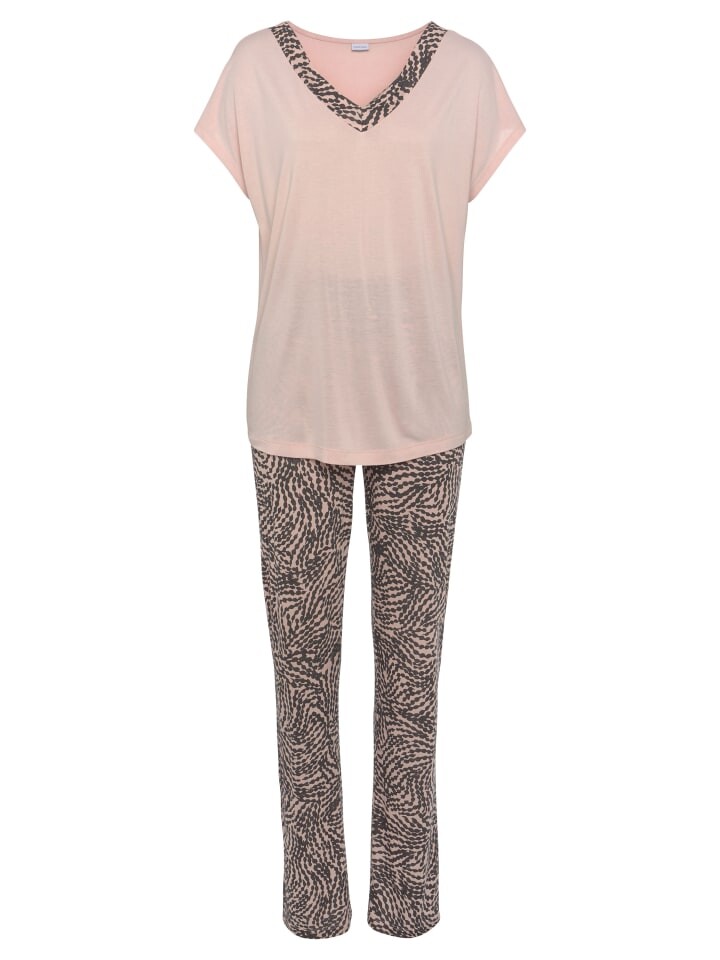 Пижама LASCANA, цвет rosa anthrazit gemustert
Пижама LASCANA, цвет rosa anthrazit gemustert