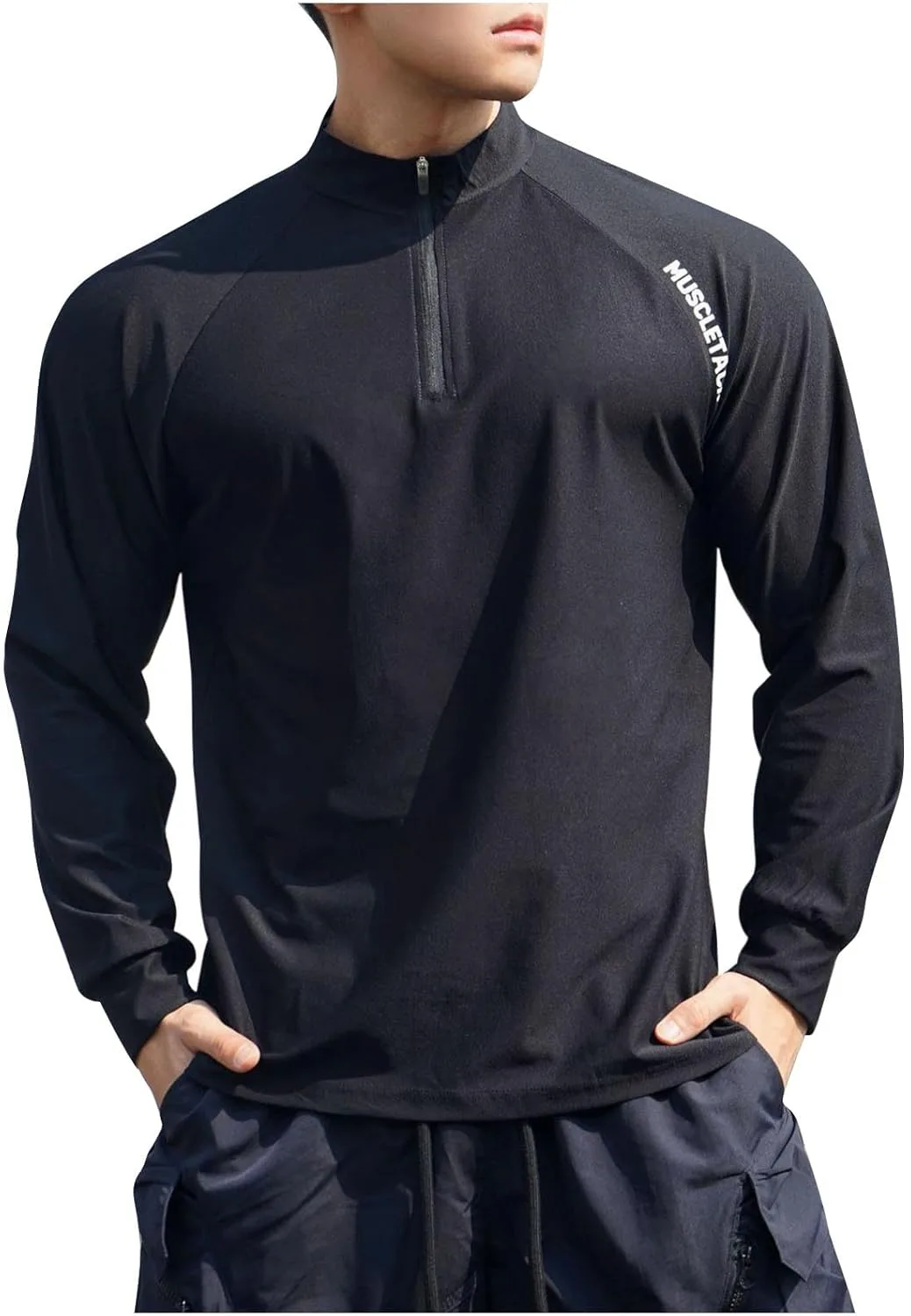 Мужская футболка с длинным рукавом Quick Dry для тренировок
Мужская футболка с длинным рукавом Quick Dry для тренировок