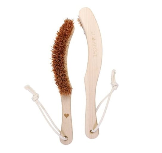 Острая щетка на ручке для расчесывания тела - Lullalove Coconut
Острая щетка на ручке для расчесывания тела - Lullalove Coconut