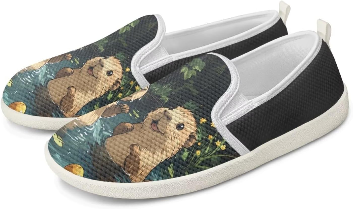 Кроссовки JoyLamoria с сетчатым верхом и принтом капибары, эспадрильи без шнурков, с поддержкой свода стопы, для женщин и мужчин, для бега и ходьбы, легкие, Happy Capybara
Кроссовки JoyLamoria с сетчатым верхом и принтом капибары, эспадрильи без шнурков, с поддержкой свода стопы, для женщин и мужчин, для бега и ходьбы, легкие, Happy Capybara