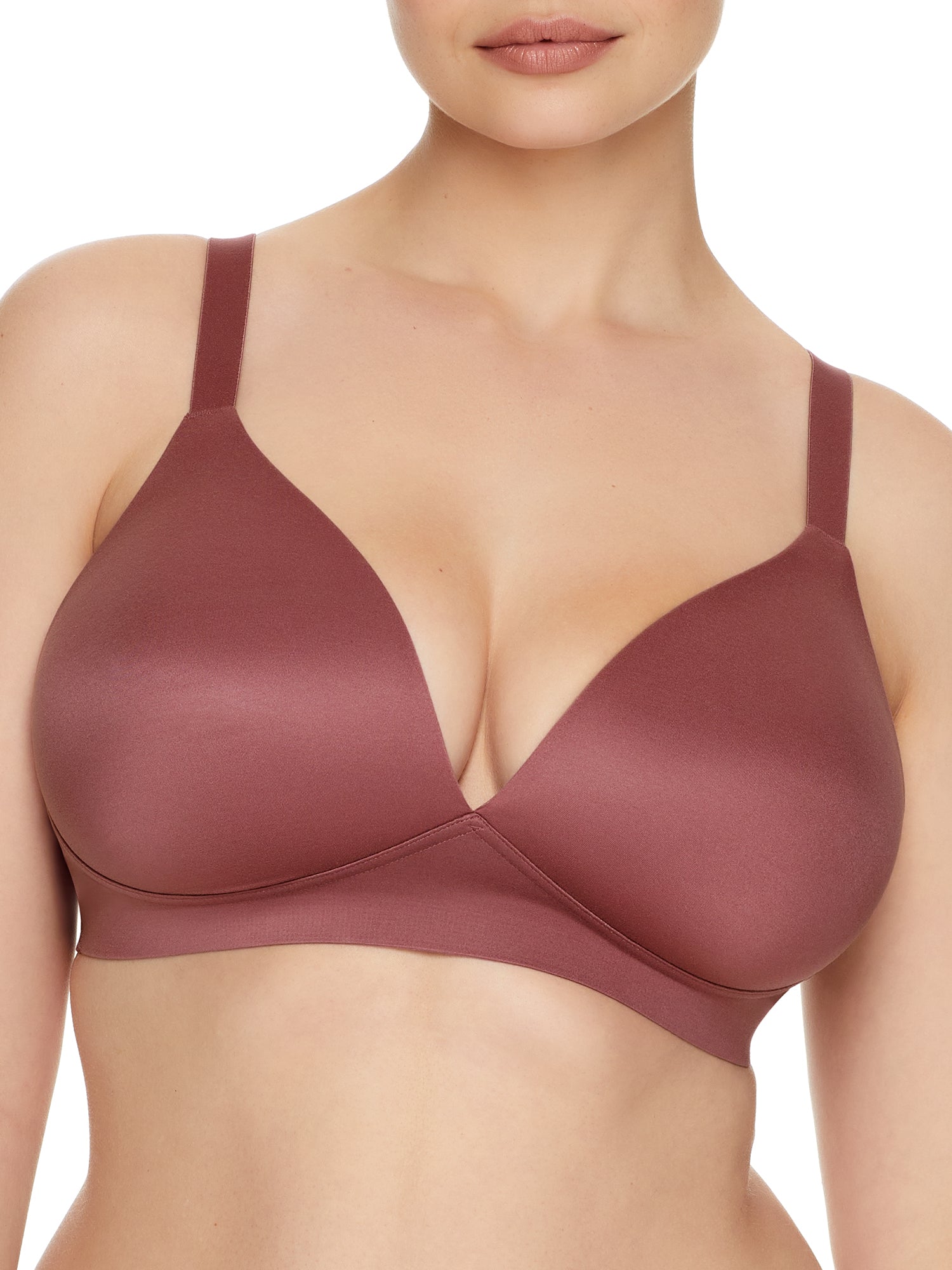 Бюстгальтер без косточек Bali Women's Comfort Revolution Soft Touch Perfect, цвет rustic berry red
Бюстгальтер без косточек Bali Women's Comfort Revolution Soft Touch Perfect, цвет rustic berry red