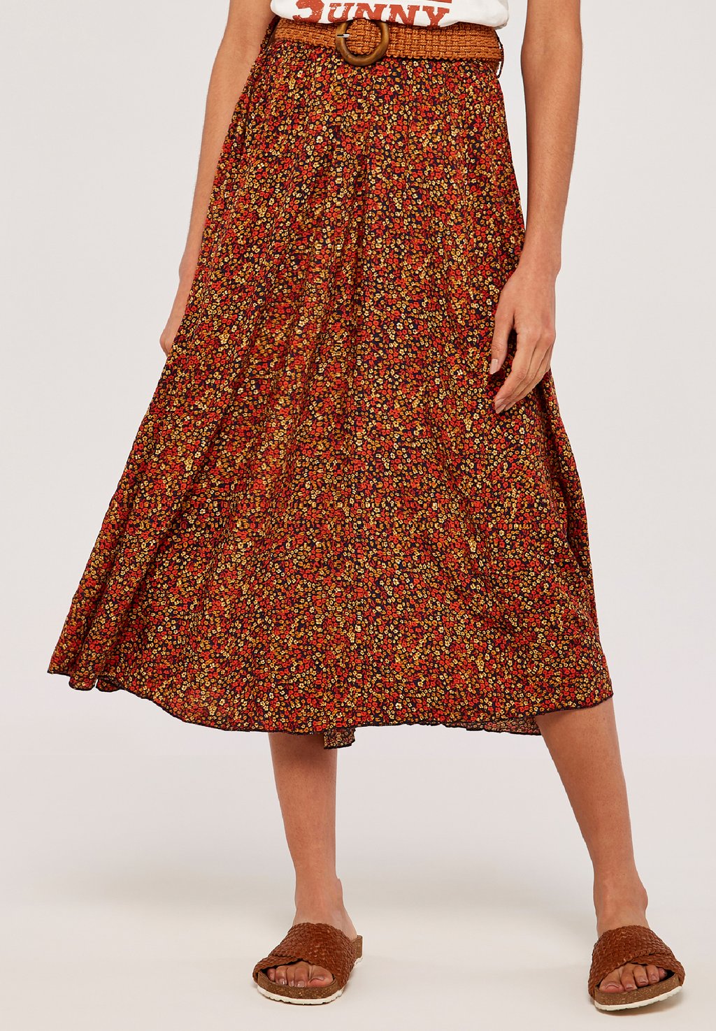 Юбка А-силуэта DITSY BELTED MIDI Apricot, темно-синий
Юбка А-силуэта DITSY BELTED MIDI Apricot, темно-синий