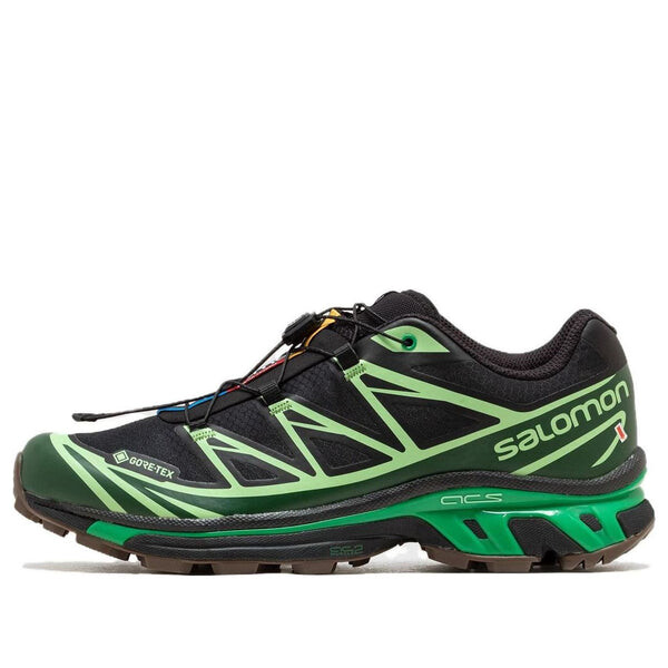 Кроссовки xt-6 gtx 'black eden green ash' 472921 Salomon, черный 
Кроссовки xt-6 gtx 'black eden green ash' 472921 Salomon, черный