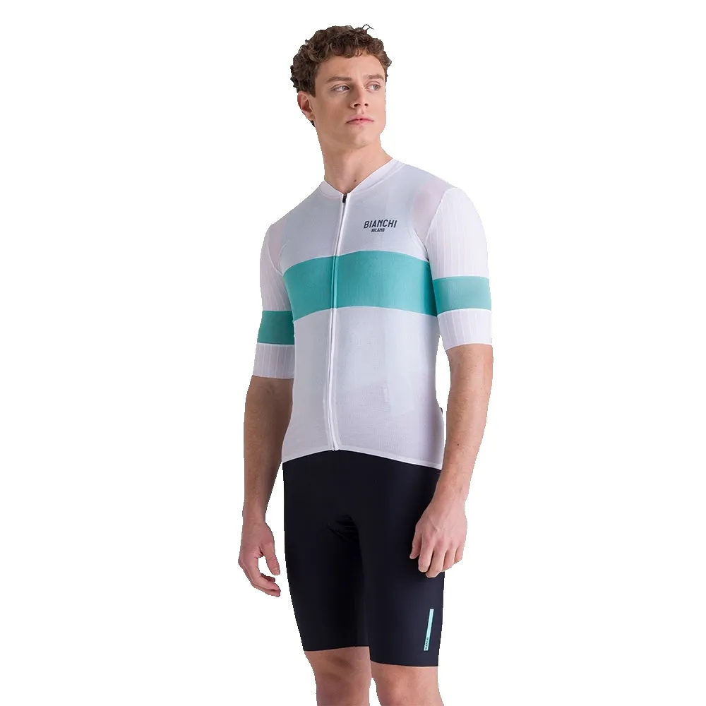 Джерси Santini Bianchi Milano Race 2025 short sleeve, белый
Джерси Santini Bianchi Milano Race 2025 short sleeve, белый