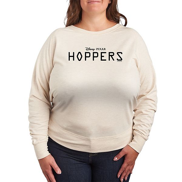 Футболка с длинным рукавом Plus size Hoppers Logo French Terry Disney / Pixar, Beige
Футболка с длинным рукавом Plus size Hoppers Logo French Terry Disney / Pixar, Beige