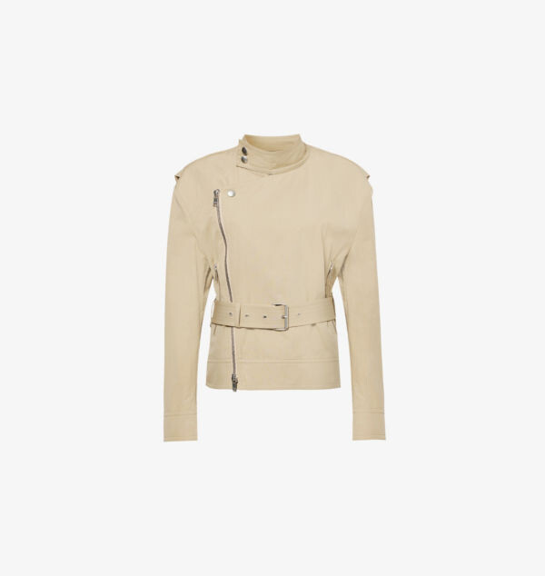 Куртка свободного кроя из хлопковой смеси с карманами на молнии и поясом Bottega Veneta, желтый
Куртка свободного кроя из хлопковой смеси с карманами на молнии и поясом Bottega Veneta, желтый