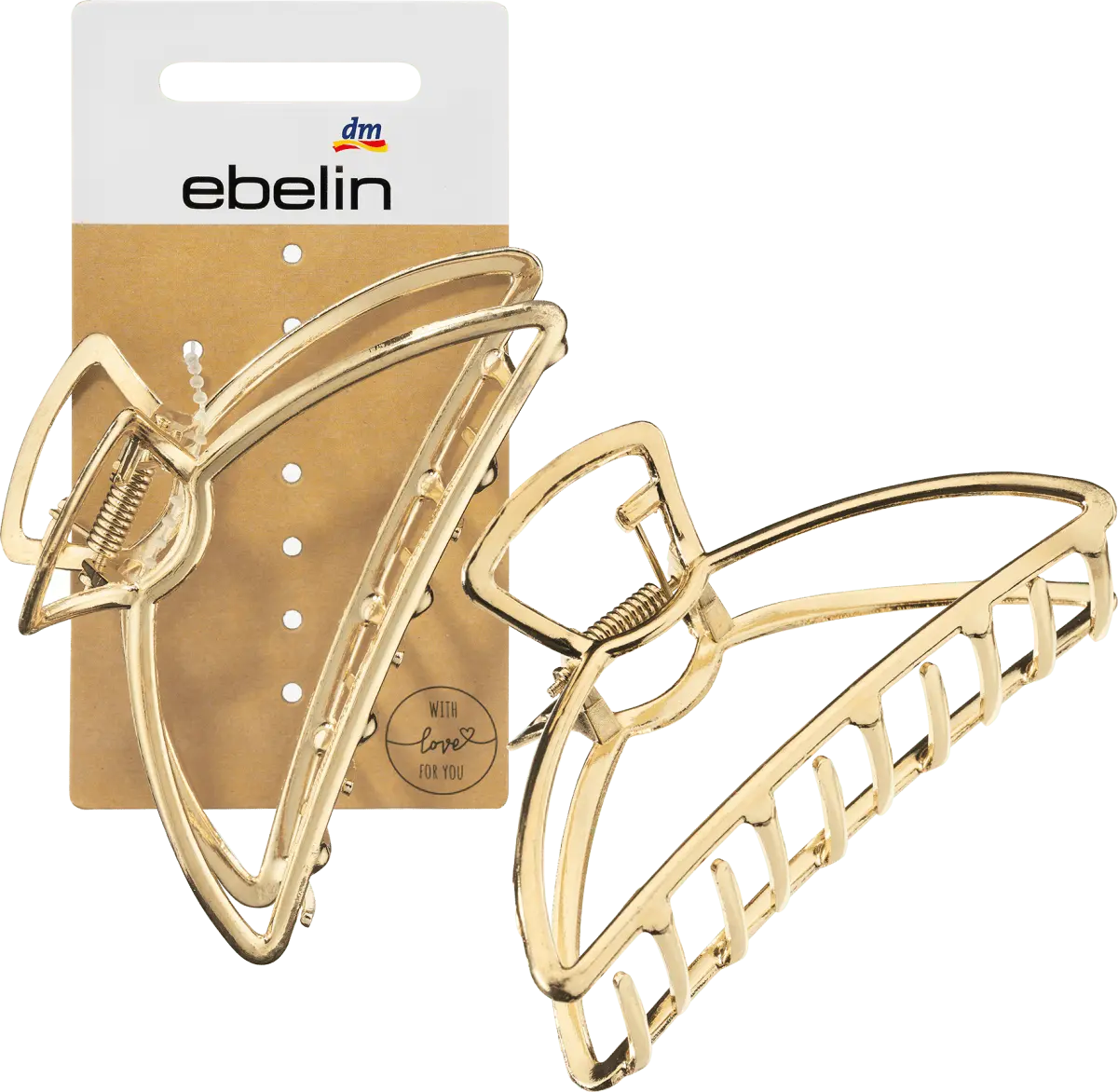 Заколка для волос металл под золото 1 шт. ebelin
Заколка для волос металл под золото 1 шт. ebelin