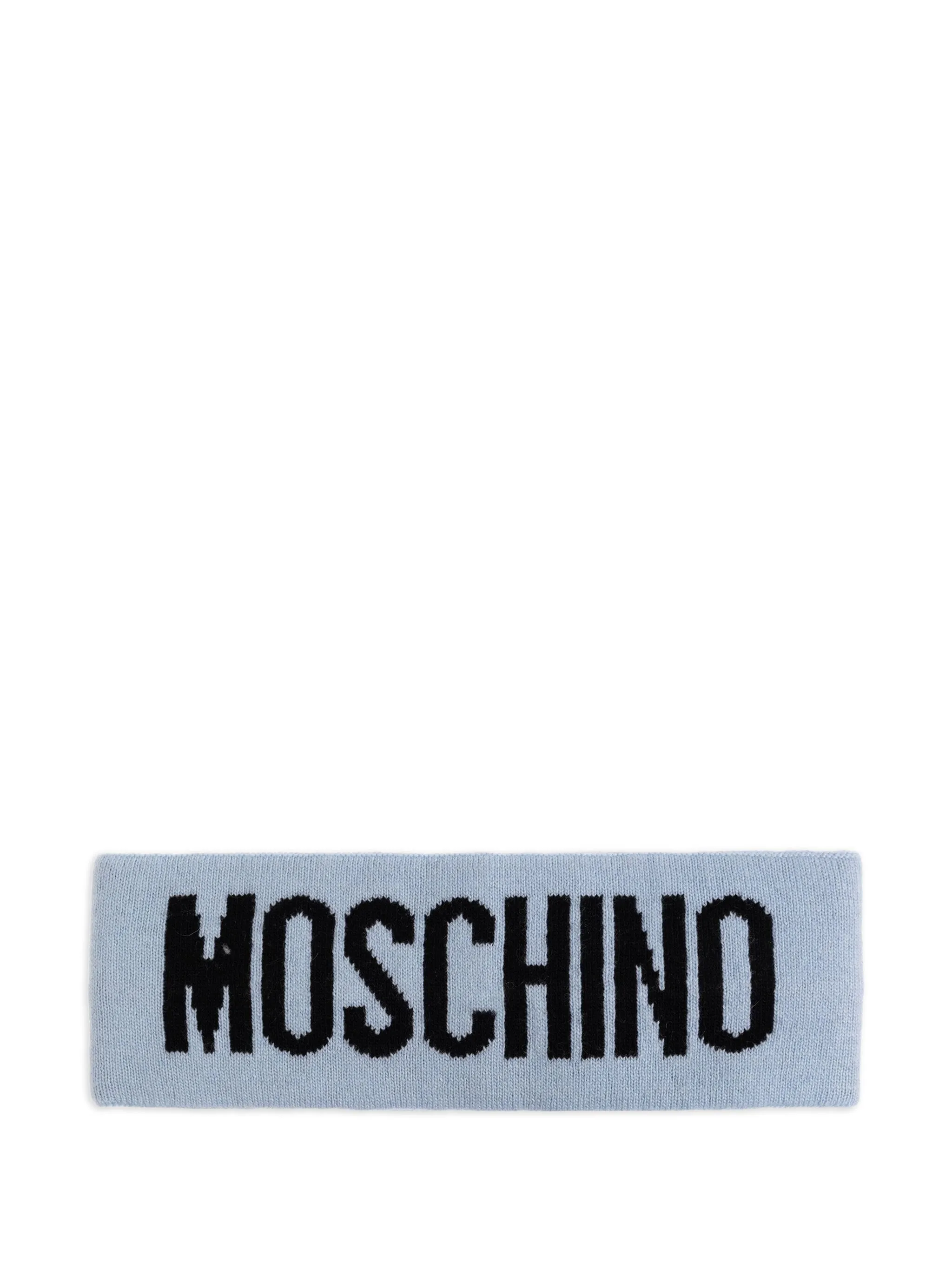 Комплект из двух повязок на голову с вышитым логотипом Moschino, синий
Комплект из двух повязок на голову с вышитым логотипом Moschino, синий