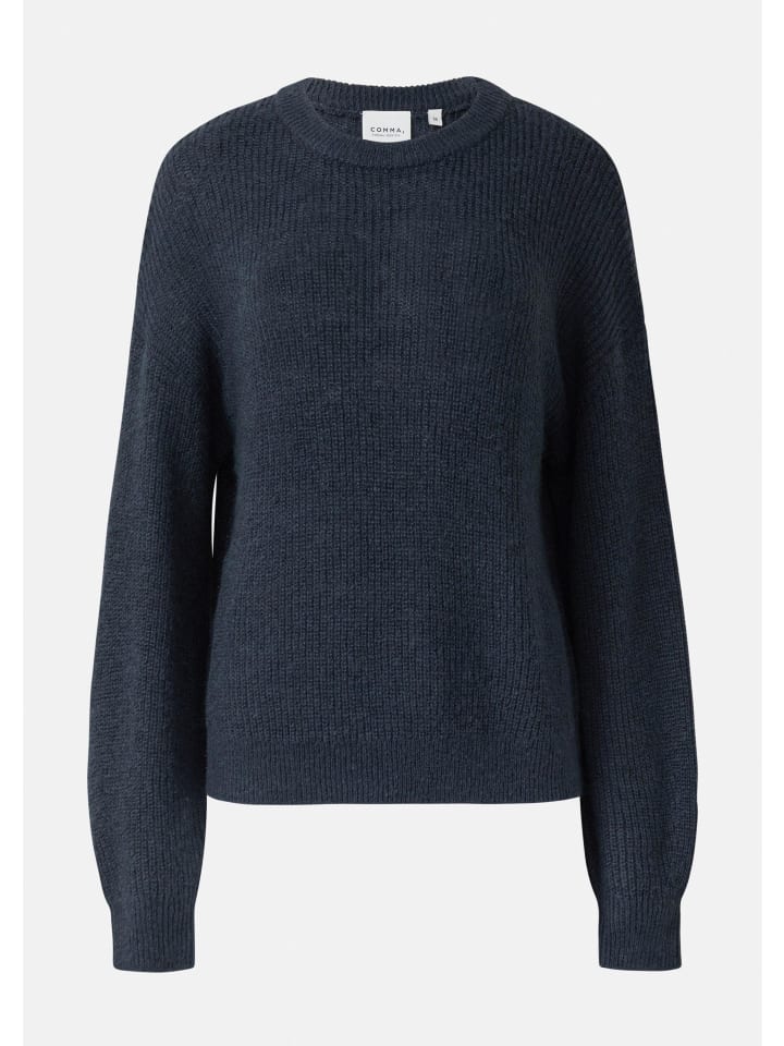 Вязаный свитер цвета 5922_темно-синий comma
Вязаный свитер цвета 5922_темно-синий comma