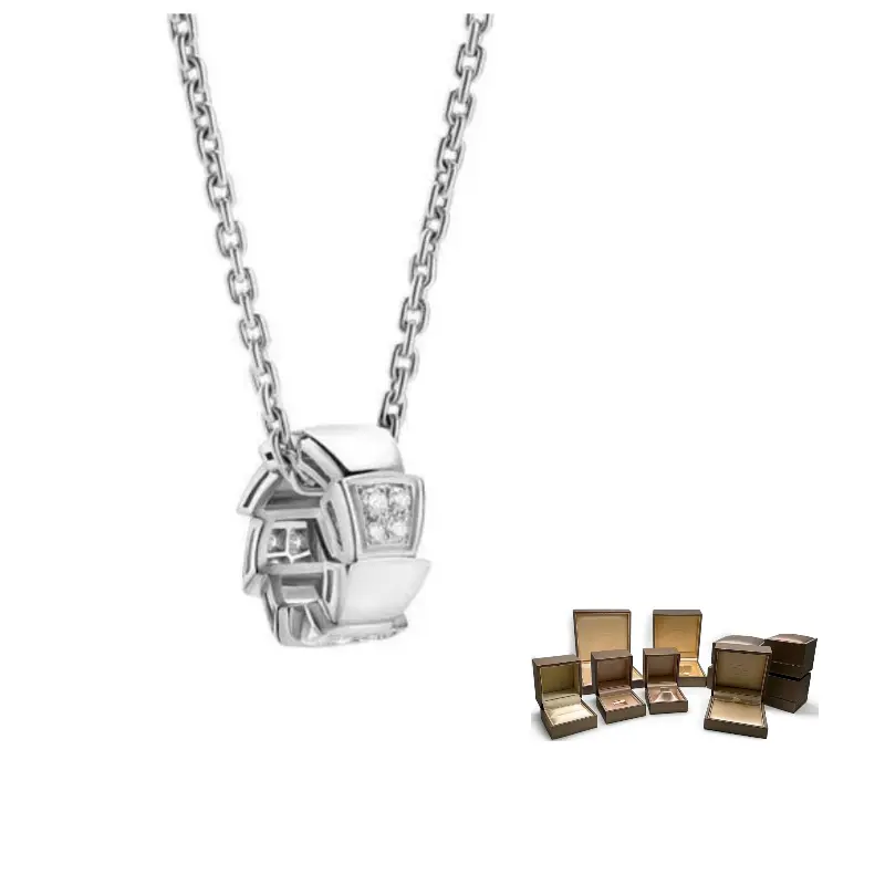 BVLGARI Серпенти Вайпер ожерелье из белого золота 585 пробы женское серебристое
BVLGARI Серпенти Вайпер ожерелье из белого золота 585 пробы женское серебристое
