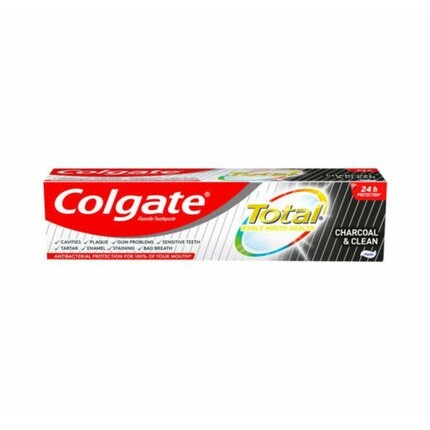 Total Уголь и Чистая зубная паста 75 мл, Colgate
Total Уголь и Чистая зубная паста 75 мл, Colgate