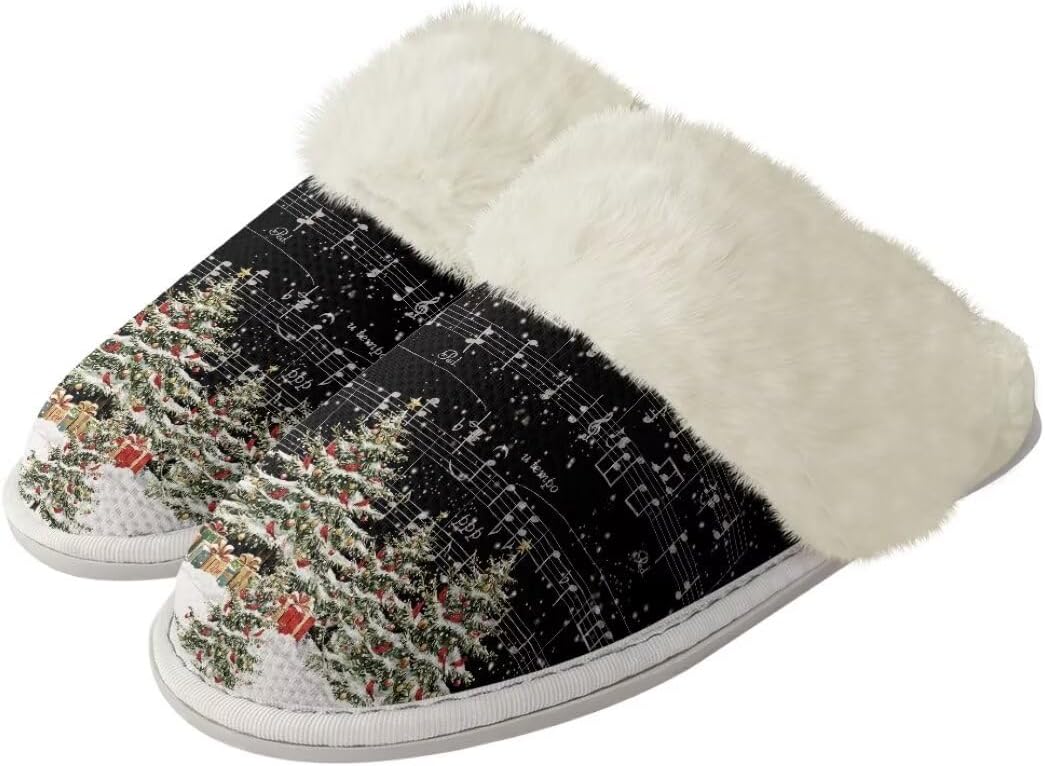 Женские и мужские рождественские пушистые тапочки xixirimido с противоскользящей подошвой для дома и улицы, Xmas Music
Женские и мужские рождественские пушистые тапочки xixirimido с противоскользящей подошвой для дома и улицы, Xmas Music
