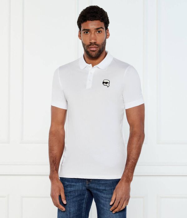 Рубашка поло Regular fit Karl Lagerfeld, белый
Рубашка поло Regular fit Karl Lagerfeld, белый