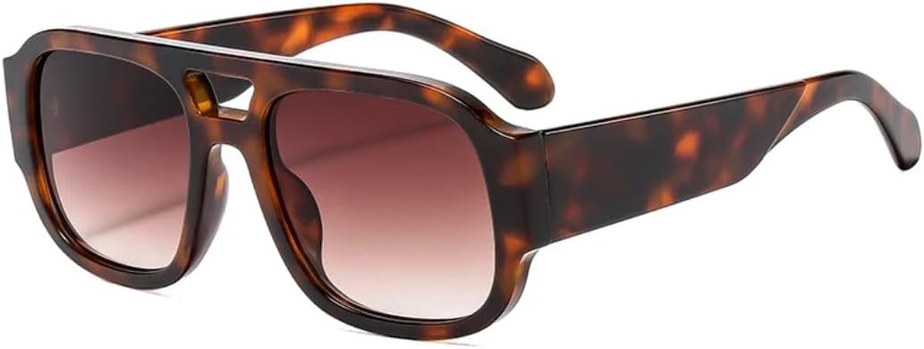 Мужские солнцезащитные очки в стиле ретро с двойной перемычкой, модные зеленые и оранжевые оттенки, защита от УФ-излучения UV400, женские очки в стиле панк с градиентом VRTRFFTR, Leopard Tea Gradient
Мужские солнцезащитные очки в стиле ретро с двойной перемычкой, модные зеленые и оранжевые оттенки, защита от УФ-излучения UV400, женские очки в стиле панк с градиентом VRTRFFTR, Leopard Tea Gradient