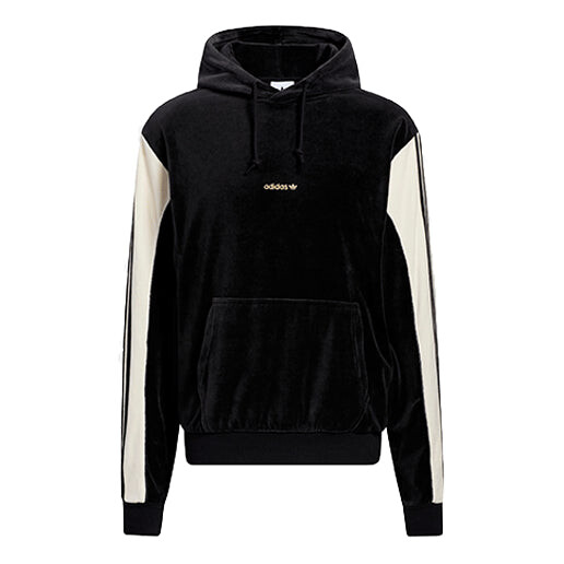 Толстовка adidas originals Velour Hoody Velvet Contrasting Colors Black, мультиколор 
Толстовка adidas originals Velour Hoody Velvet Contrasting Colors Black, мультиколор