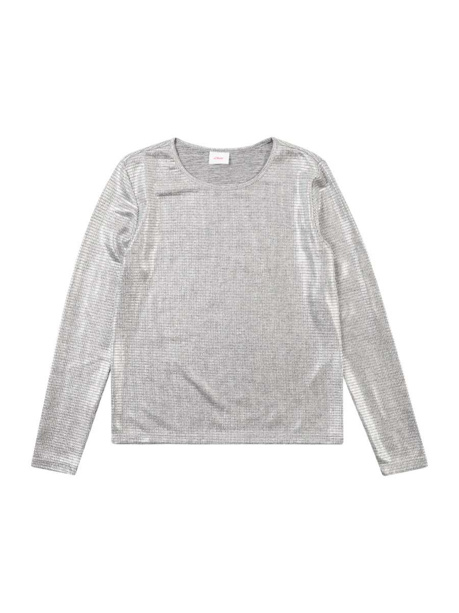 Рубашка s.Oliver, серебряный 
Рубашка s.Oliver, серебряный