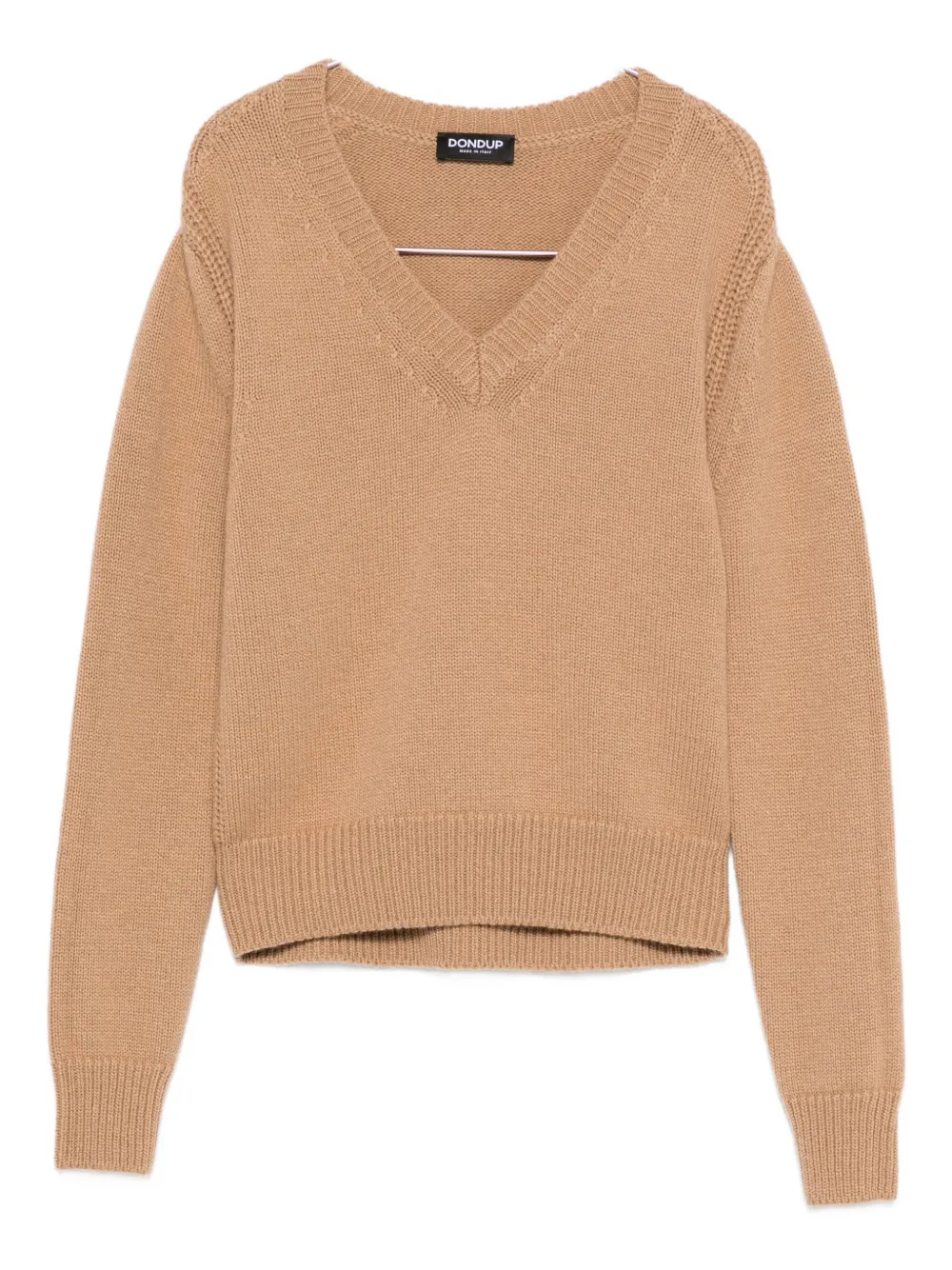 Свитер с V-образным вырезом DONDUP, коричневый
Свитер с V-образным вырезом DONDUP, коричневый