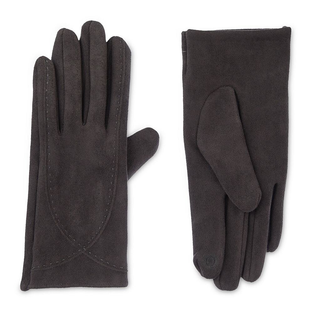 Женские перчатки для сенсорного экрана из эластичной микрозамши Shortie с изотоником Isotoner, цвет Ash
Женские перчатки для сенсорного экрана из эластичной микрозамши Shortie с изотоником Isotoner, цвет Ash