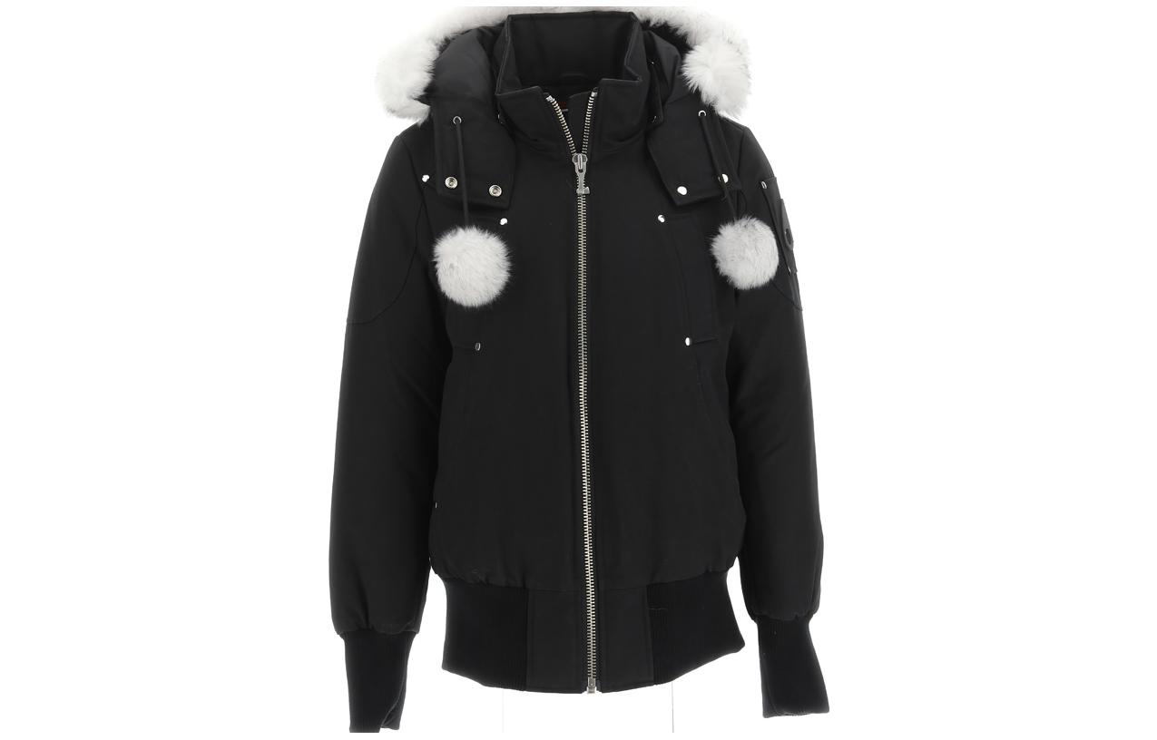 Куртка-бомбер Debbie с отстегивающимся капюшоном Moose Knuckles, черный
Куртка-бомбер Debbie с отстегивающимся капюшоном Moose Knuckles, черный