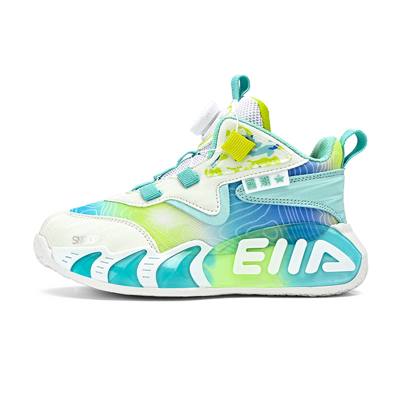 Противоскользящие и износостойкие дышащие детские баскетбольные кроссовки с отскоком SNOOPY, зеленый
Противоскользящие и износостойкие дышащие детские баскетбольные кроссовки с отскоком SNOOPY, зеленый