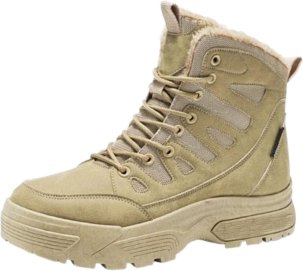 Мужские ботинки для походов и работы, зимние снегоступы с противоскользящей подошвой, удобные теплые ботинки для активного отдыха на свежем воздухе Generic, хаки
Мужские ботинки для походов и работы, зимние снегоступы с противоскользящей подошвой, удобные теплые ботинки для активного отдыха на свежем воздухе Generic, хаки