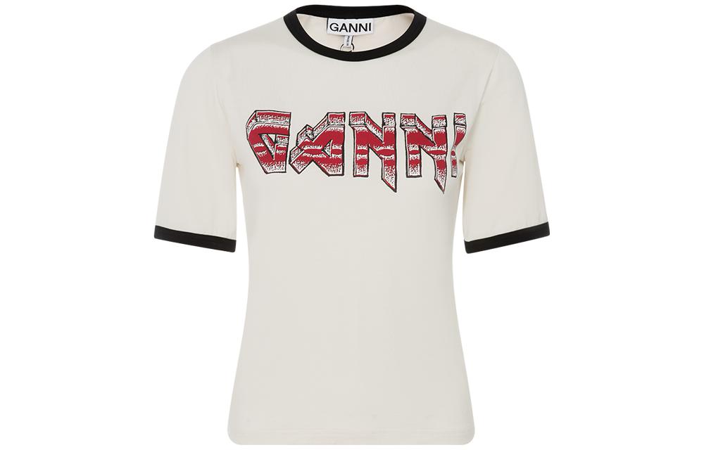 Футболка женская белая GANNI
Футболка женская белая GANNI