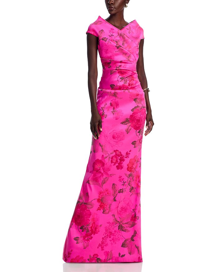 Платье с плиссированной талией Teri Jon by Rickie Freeman, розовый
Платье с плиссированной талией Teri Jon by Rickie Freeman, розовый