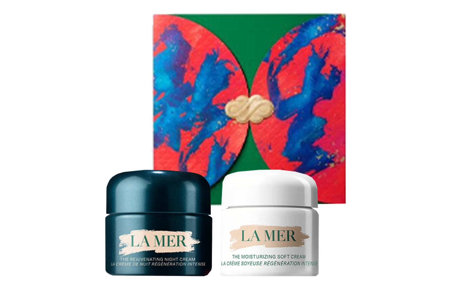 HAILANZHIMI новогодний лимитированный крем для лица Miracle Day & Night увлажняющий и восстанавливающий 30мл+30мл LA MER
HAILANZHIMI новогодний лимитированный крем для лица Miracle Day & Night увлажняющий и восстанавливающий 30мл+30мл LA MER