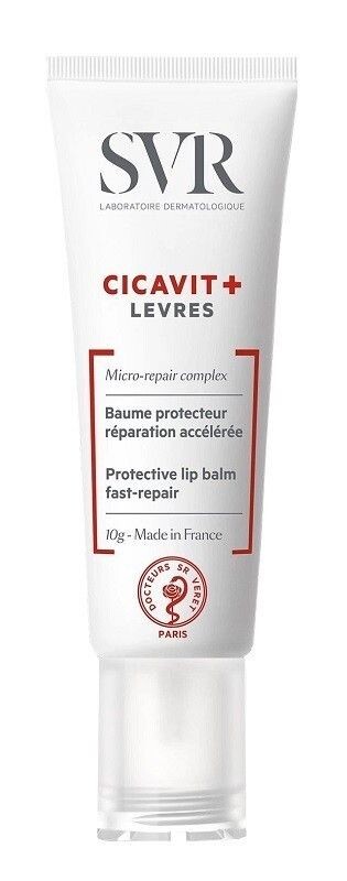 SVR Cicavit+ Baume Levres бальзам для губ, 10 ml 
SVR Cicavit+ Baume Levres бальзам для губ, 10 ml