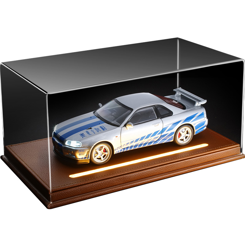 Chi Yu Car Play 1 24 Skyline GTR R34 сборная модель автомобиля из сплава CHIYUCHEWAN, Nissan, Skyline GTR серебряный синий Stripes+коричневый Leather Base Ambient светло-Integrated Top Cover Display Case
Chi Yu Car Play 1 24 Skyline GTR R34 сборная модель автомобиля из сплава CHIYUCHEWAN, Nissan, Skyline GTR серебряный синий Stripes+коричневый Leather Base Ambient светло-Integrated Top Cover Display Case