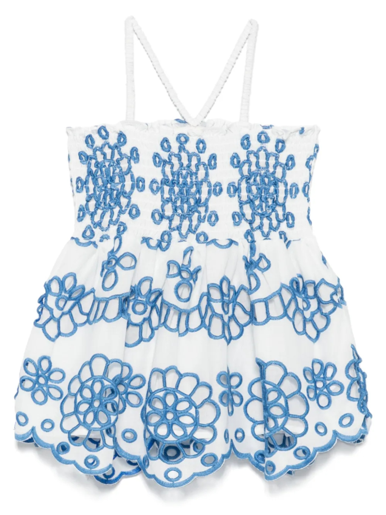 Блузка с вышивкой ришелье MC2 Saint Barth Kids, белый
Блузка с вышивкой ришелье MC2 Saint Barth Kids, белый