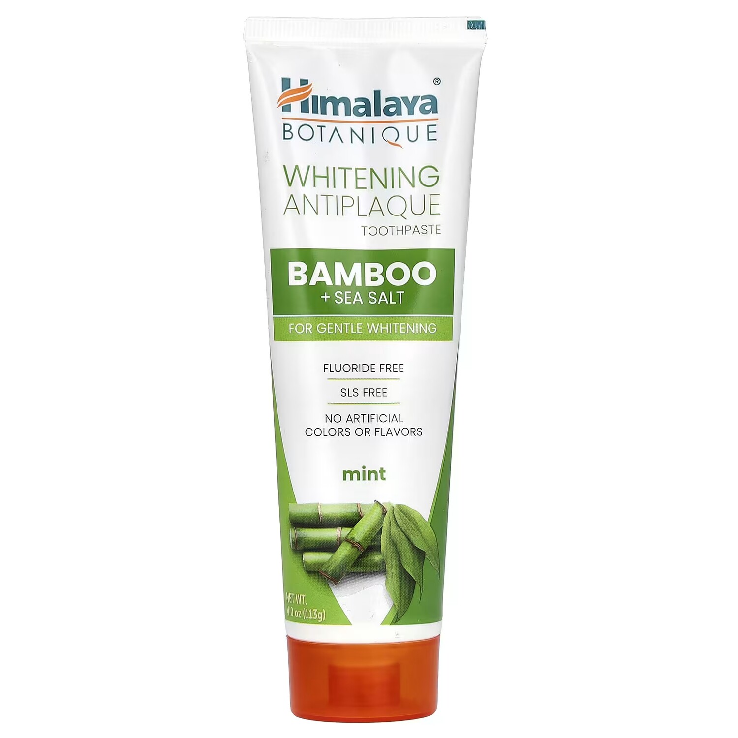 Зубная паста Himalaya Whitening Antiplaque Bamboo + Sea Salt Mint, 113 г
Зубная паста Himalaya Whitening Antiplaque Bamboo + Sea Salt Mint, 113 г