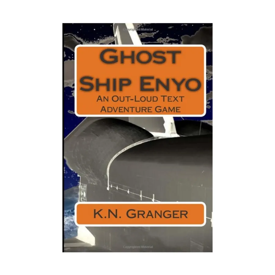 Ghost Ship Enyo - An Out-Loud Text Adventure, Role Playing Games (Goldfinch Games), мягкая обложка
Ghost Ship Enyo - An Out-Loud Text Adventure, Role Playing Games (Goldfinch Games), мягкая обложка