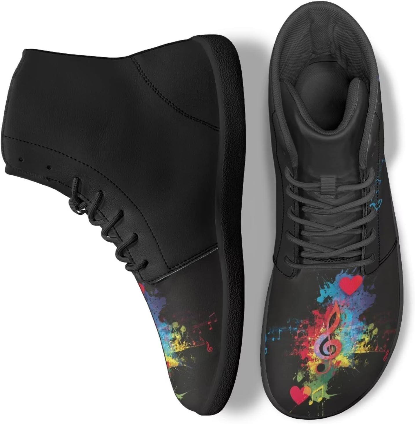 Унисекс высокие кроссовки для мужчин и женщин, модные беговые кеды из искусственной кожи с шнуровкой, рабочая обувь Ecaestolph, черный
Унисекс высокие кроссовки для мужчин и женщин, модные беговые кеды из искусственной кожи с шнуровкой, рабочая обувь Ecaestolph, черный