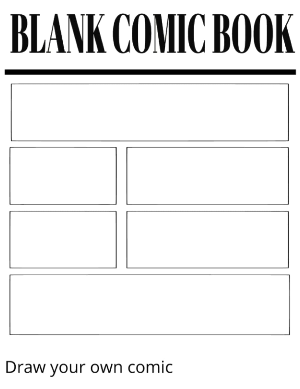 blank comic book (Independently published)
blank comic book (Independently published)