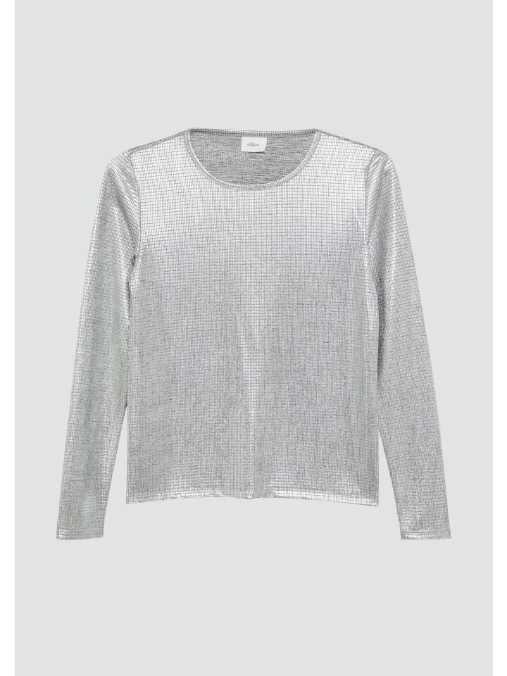 Футболка s.Oliver T-Shirt langarm, серебряный
Футболка s.Oliver T-Shirt langarm, серебряный