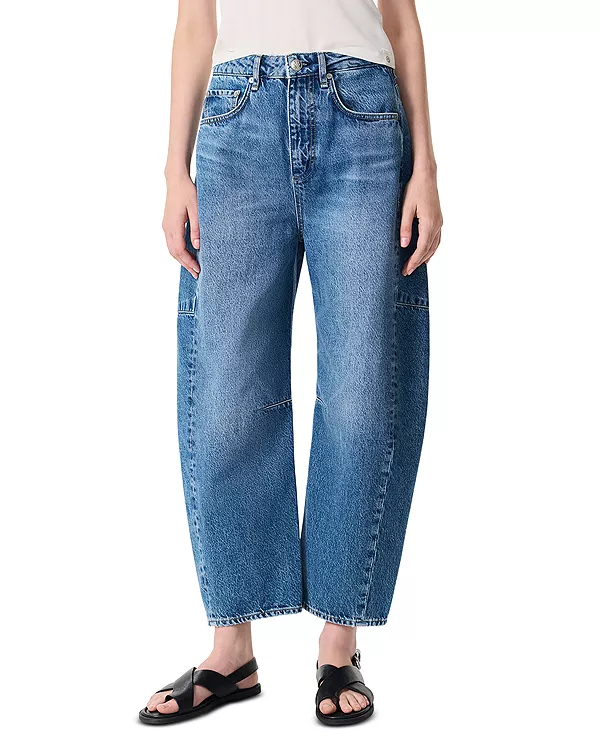 Джинсы Charlie с высокой посадкой и бочкообразной формой Rag & Bone, синий
Джинсы Charlie с высокой посадкой и бочкообразной формой Rag & Bone, синий