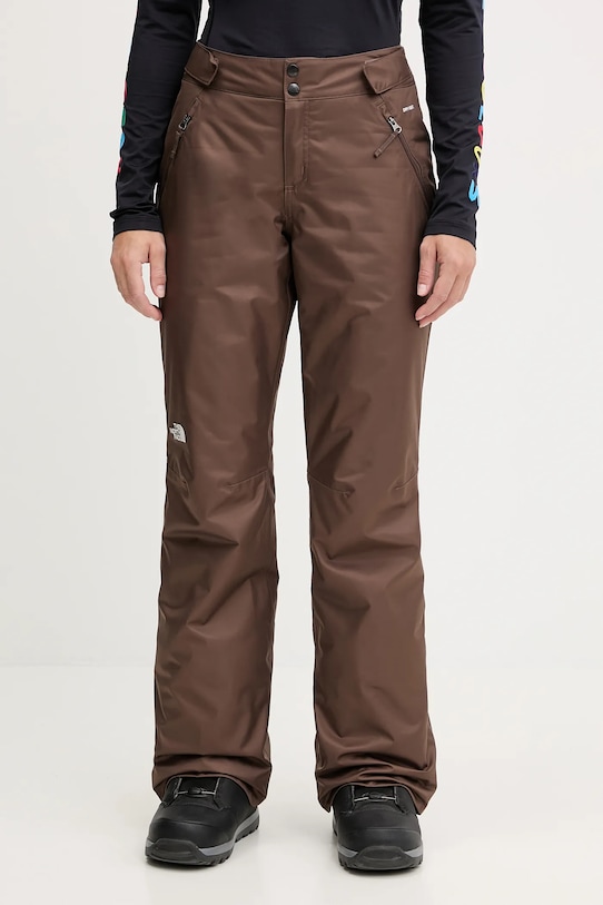 Утепленные лыжные брюки Sally The North Face, коричневый
Утепленные лыжные брюки Sally The North Face, коричневый